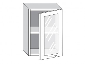 1.50.3 Шкаф настенный (h=720) на 500мм с 1-ой стекл. дверцей в Чусовом - chusovoj.magazin-mebel74.ru | фото