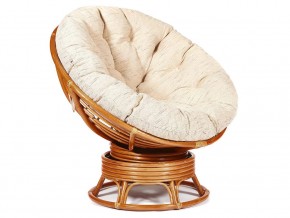 Кресло-качалка Papasan w 23/01 B с подушкой Cognac, ткань Старт в Чусовом - chusovoj.magazin-mebel74.ru | фото