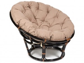 Кресло Papasan 23/01 W с подушкой Antique brown, экошерсть Коричневый в Чусовом - chusovoj.magazin-mebel74.ru | фото