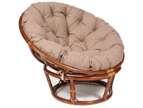 Кресло Papasan 23/01 W с подушкой Pecan, экошерсть Коричневый в Чусовом - chusovoj.magazin-mebel74.ru | фото