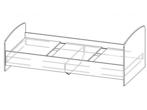 Кровать одинарная в Чусовом - chusovoj.magazin-mebel74.ru | фото