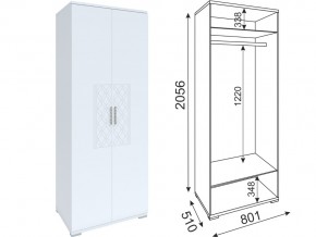 М01 Шкаф двухдверный в Чусовом - chusovoj.magazin-mebel74.ru | фото