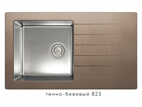 Мойка комбинированная Tolero twist TTS-860 Темно-бежевый 82 в Чусовом - chusovoj.magazin-mebel74.ru | фото