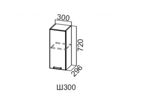 Ш300/720 Шкаф навесной 300/720 в Чусовом - chusovoj.magazin-mebel74.ru | фото